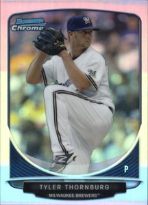 2013 Bowman Chrome Cream of the Crop Mini Refractors #MB2 Tyler Thornburg