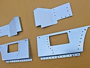 VW Bus T4 Reparaturblech Stoßstangenhalter hinten verzink - Bild 1 von 7