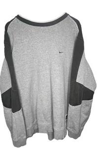 Vintage Nike Sweater Mens Extra Large Grey Air Flight 1989 Sweatshirt Silver Tag - Picture 1 of 21