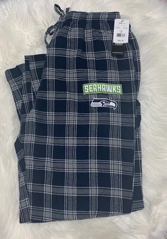 NFL Seattle Seahawks Men's Pajama Bottoms - Size Large Cover