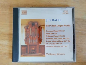 Wolfgang Rubsam Music CD - Johann Sebastian Bach's The Great Organ Works - Picture 1 of 7
