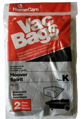 Type K No. 57 Vacuum Cleaner Bags New In Package 2 Count Vac Bag - Image 1 of 4