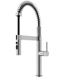 Vigo Küchenarmatur 20 Zoll Einhand-Abziehspritze, Edison Pro VG02052ST - Bild 1 von 6