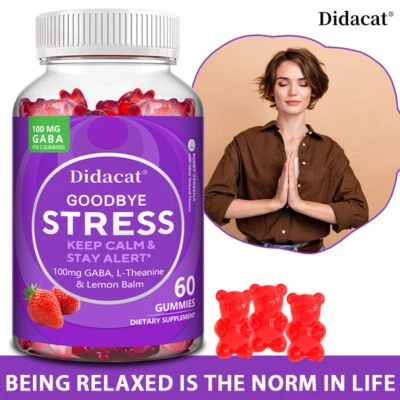 DIDACAT Orsetti Gommosi per Sonno Profondo - Riduci Ansia e Stress Notturno.
