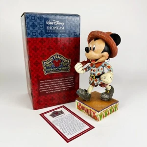 Disney Jim Shore Mickey Mouse "Prosperous Pilgrim" Bounty Thanksgiving Figurine - Picture 1 of 13