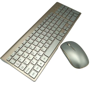 JOYACCESS Tastiera Wireless 2.4G Slim e Compatta Tastiera Wireless Mouse Combo - Foto 1 di 10