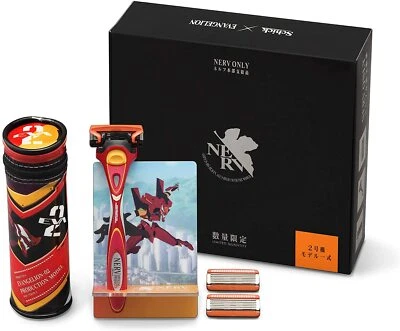 Schick with shaving EVA design pouch with 3 spare blades Unit No.2/AM Evangelion - Image 1 of 4