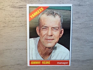 1966 Topps Johnny Keane #296 Yankees EX - Bild 1 von 2