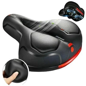 Extra Wide Big Bum Bike Bicycle Saddle Seat Gel Cushion Sporty Soft Comfort Pad- - Picture 1 of 13