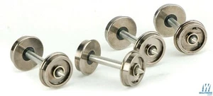 Walthers 920-2302 36" Turned Metal Wheelsets w/ Metal Axles Pkg (12) HO Scale - Picture 1 of 1