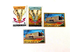 Guinea #479-481 & C92, Mint/NH/VF 1967, 20th Anniv Democratic Party of Guinea - Picture 1 of 1