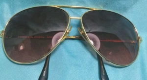 Serengeti Drivers 5225R Corning Optics goldfarbene Pilotenbrille Japan bernsteinfarbene Gläser - Bild 1 von 10