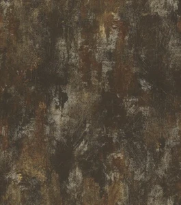 Papel pintado no tejido pátina antracita brillo 418224 papel pintado Rasch Deco Style (3,65 €/1 m²) - Imagen 1 de 3