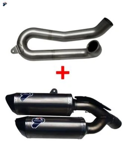 SCARICO + RACCORDO DECAT TERMIGNONI RACING TITANIO DUCATI PANIGALE 959 2016 19 - Imagen 1 de 1