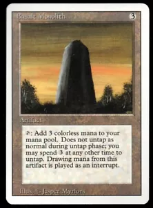 *MRM* ENGLISH Monolithe de basalte (Basalt Monolith) NM MTG Revised - Picture 1 of 1