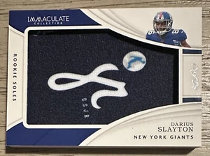 Darius Slayton 2019 Panini Immaculate Rookie Soles One Of One 1/1 - Picture 1 of 2
