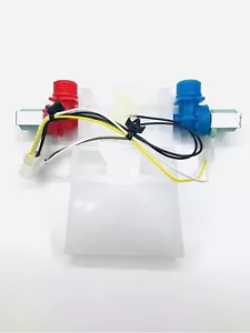 Washer Water Inlet Valve - Compatible with Whirlpool Kenmore W10144820 AP6015761 - Picture 1 of 3
