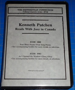 KENNETH PATCHEN Reads with Jazz in Canada - Folkways Cassette 09718 - Bild 1 von 3