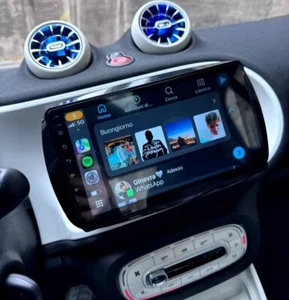 Autoradio Smart 453 Android 14 Wi-Fi 5G QLED 8GB RAM 128GB GPS RDS DSP RGB USB  - Foto 1 di 13