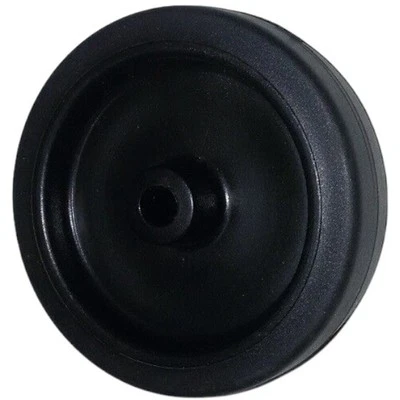 Ruota AVO 180S 80x23 rivestimento in gomma nucleo plastica per arredo mobili - Immagine 1 di 2