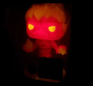 Fantastic Four Funko POP 2019 Human Torch Glow in the Dark MCC Amazon Exclusive - Bild 1 von 12