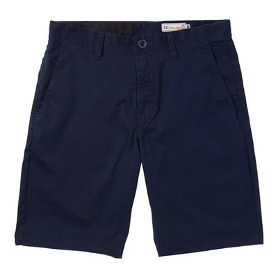 Volcom Men's Frickin Chino Shorts Size 28 Navy Blue Relaxed Fit Casual - Image 1 of 4