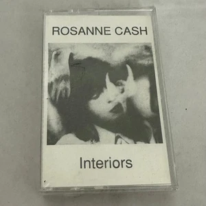 Rosanne Cash Interiors Promo Sealed 1990 Cassette 46079 - Picture 1 of 2