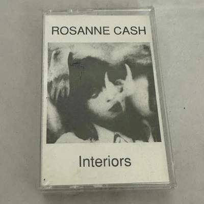 Rosanne Cash Interiors Promo Sealed 1990 Cassette 46079 - Image 1 of 2