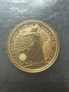 2025 KCIII 1/10th Toz Gold Britannia Coin - Picture 1 of 2