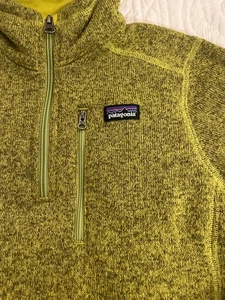Patagonia Sweater Kids M/10 outdoor half zip lightweight Better Sweaters Used - Picture 1 of 12