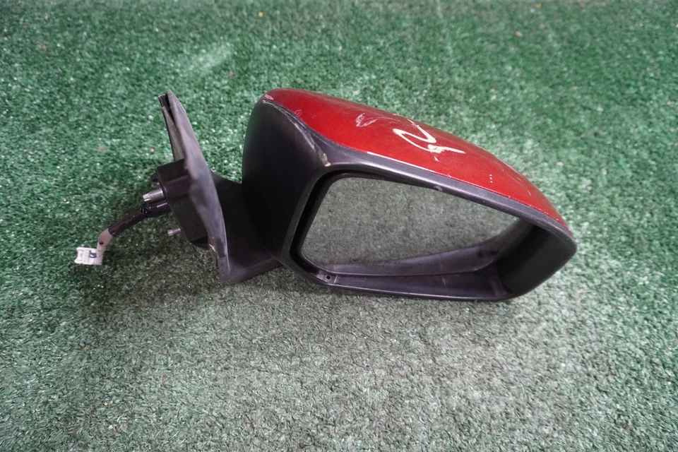 Espejo retrovisor de puerta rojo pasajero Mitsubishi Mirage 2019 2020 2021 2022 OEM E11026941 Foto 1 de 4