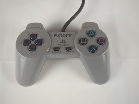 Sony Playstation 1 Controller SCPH-1080 - OEM - Gray - PS1 - Psone - TESTED !