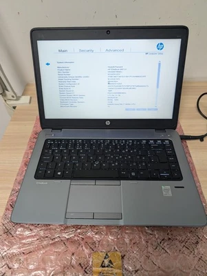HP EliteBook 840 G1 14" - i7-4600U- 4GB Ram - No Storage - Image 1 of 4