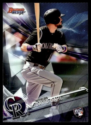 2017 Bowman's Best David Dahl Colorado Rockies #11 - Image 1 of 2