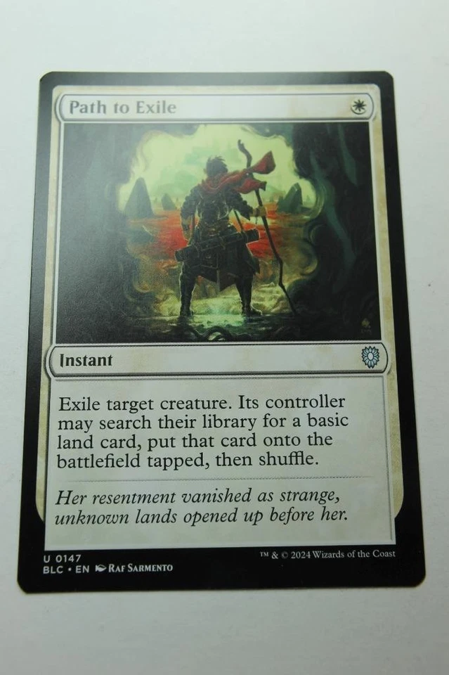 MTG Path to Exile x1- -Bloomburrow Commander-Lightly Played - Image 1 of 1