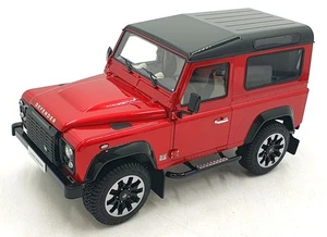 LCD Models 1/18 Scale LCD18007-RE Land Rover Defender 90 Works V8 - Red - Picture 1 of 5