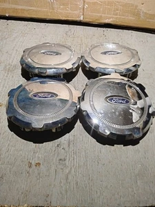 Ford F-150 2009-2014 OEM Chrome Set of 4 Center Caps 9L34-1A096-DA - Picture 1 of 2
