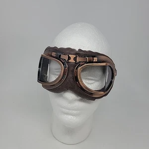 Steampunk Goggles Aviator Pilot Motorcycle Bertoni Style Eyewear Cosplay - Bild 1 von 11