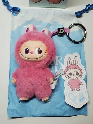 100% AUTHENTIC! Mini Labubu "Q" FUSCIA LETTER Pin For Love PENDANT! POP MART!🔥5 - Image 1 of 4