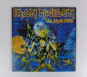 Iron Maiden - Live After Death 2LP  1985 Vinyl SABB 12441 w/ insert VG/VG+ READ - Picture 1 of 13