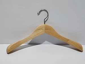 Laura Ashley Designer Engraved Wooden Coat Jacket Clothes Hanger (F4) - Picture 1 of 4