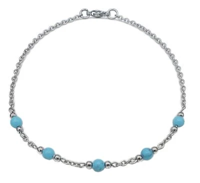 Healing Crystal Bracelet - Semi-Precious Stone Bracelet (multiple stone options) - Imagem 1 de 4