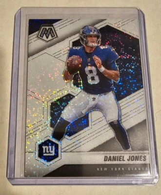 2021 Panini Mosaic Football Daniel Jones White Sparkle /20? New York Giants  - Image 1 of 2