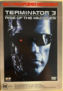 TERMINATOR 3: Rise Of The Machines DVD 2003 Arnold Schwarzenegger AS NEW! - Picture 1 of 2