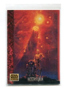 1993 Topps Star Wars Galaxy Serie 1 El arte de Star Wars #74 El calor parece aumentar - Imagen 1 de 1