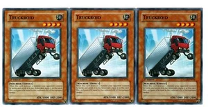 Yugioh- 3X Truckroid - Common - 1st Edition - GLAS-EN014 - Near Mint - Picture 1 of 1
