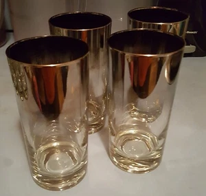 Set 4 Dorothy Thorpe Mercury Silver Fade Ombre Longdrinkglas Becher Platin - Bild 1 von 15