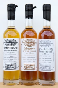 Springbank, Longrow + Hazelburn, Festival Open Day 2025 3x 0,35L Komplettes Set! - Bild 1 von 3