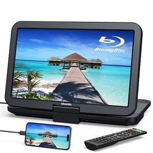 Reproductor de DVD Blu-ray portátil de 17,6" HDMI USB SD 1080P batería de control remoto Dolby - Imagen 1 de 13