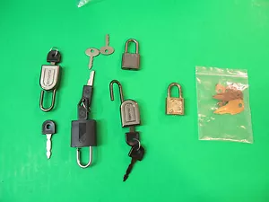 Various Luggage Locks & Keys Samsonite And Other - Picture 1 of 2